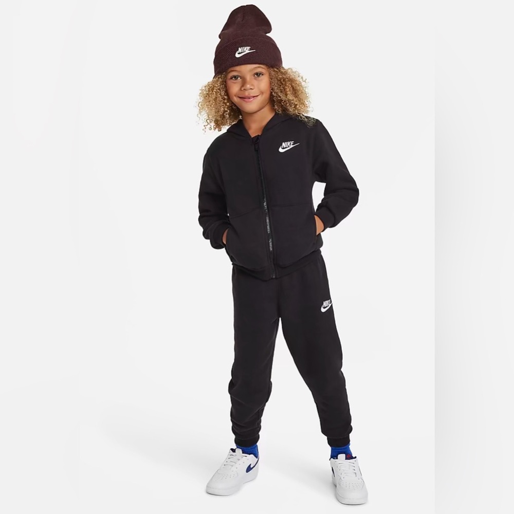 Nike Black Zip-Up Hoodie - Picture 1 of 6